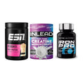 Einsteiger-Set: ESN Designer + INLEAD Creatine + Scitec Iron Pro – alle enthaltenen Artikel