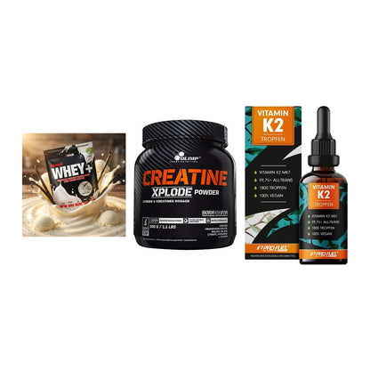 Einsteiger-Set: Sinob Honest + Olimp Creatine + ProFuel Vitamin – alle enthaltenen Artikel