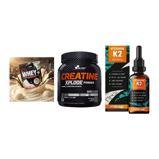 Einsteiger-Set: Sinob Honest + Olimp Creatine + ProFuel Vitamin – alle enthaltenen Artikel