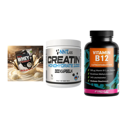 Einsteiger-Set: Sinob Honest + NNT Creatin 1000 + ProFuel Vitamin – alle enthaltenen Artikel