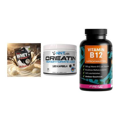 Einsteiger-Set: Sinob Honest + NNT Creatin 1000 + ProFuel Vitamin – alle enthaltenen Artikel
