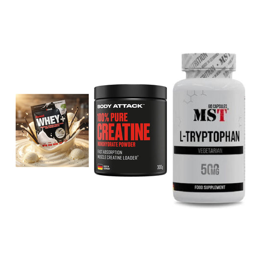 Einsteiger-Set: Sinob Honest + Body Attack 100% + MST Tryptophan – alle enthaltenen Artikel