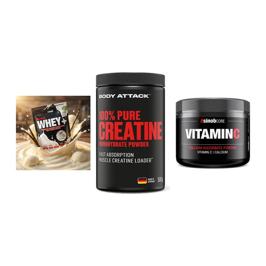 Einsteiger-Set: Sinob Honest + Body Attack 100% + Sinob Vitamin C – alle enthaltenen Artikel