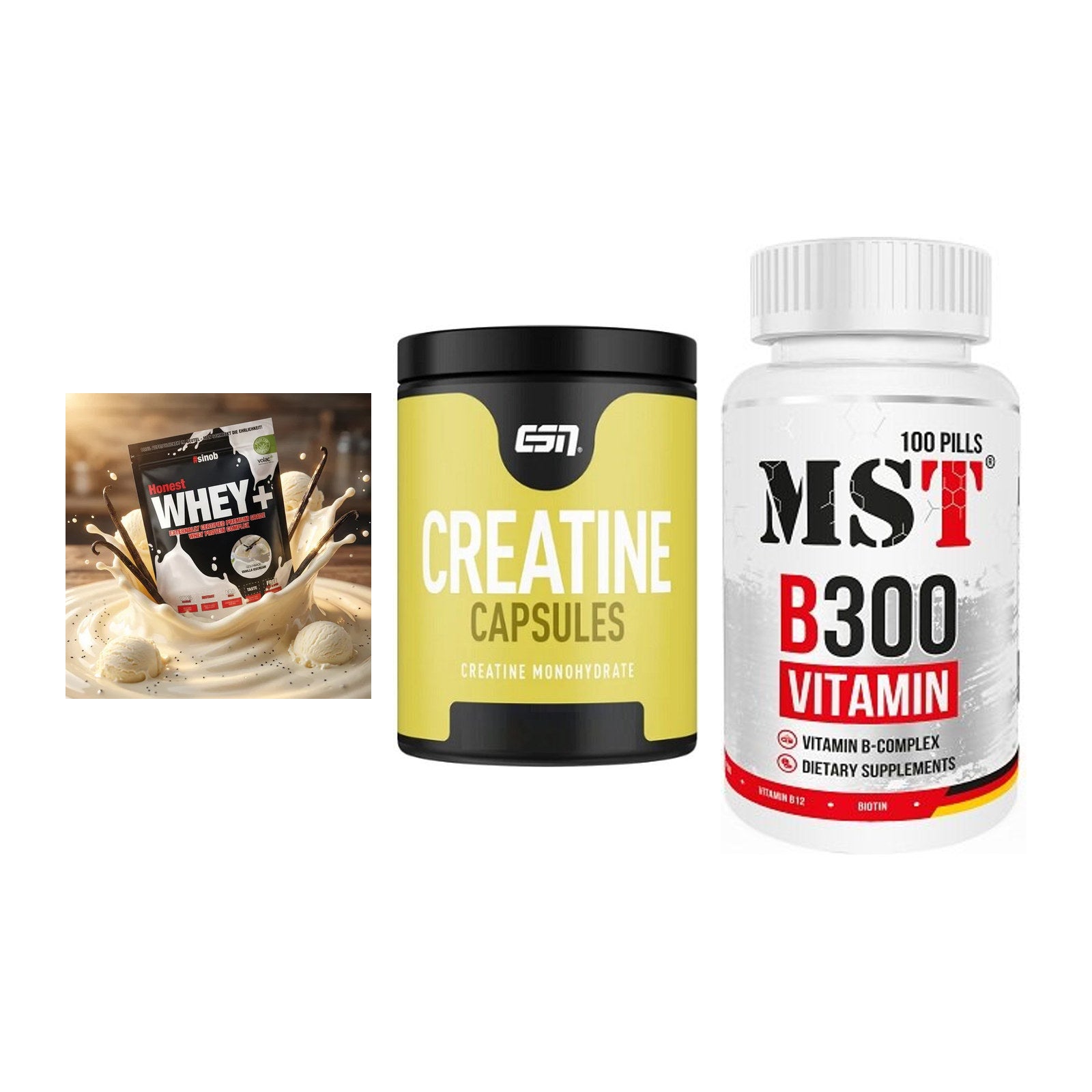 Einsteiger-Set: Sinob Honest + ESN Ultrapure + MST B300 B-Compl – alle enthaltenen Artikel