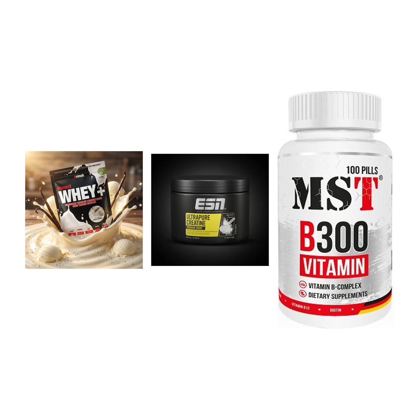 Einsteiger-Set: Sinob Honest + ESN Ultrapure + MST B300 B-Compl – alle enthaltenen Artikel