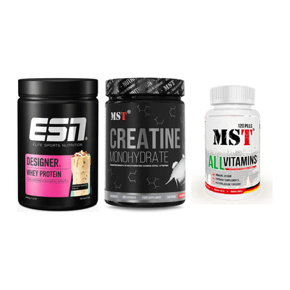 Einsteiger-Set: ESN Designer + MST Creatin + MST All Vitamins – alle enthaltenen Artikel