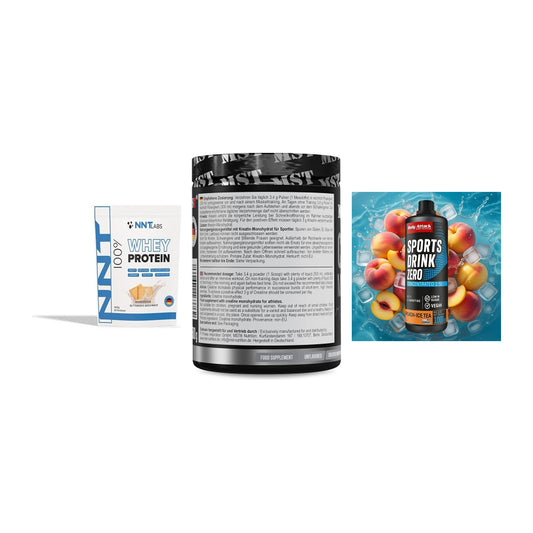 Einsteiger-Set: NNT Whey + MST Creatin + Body Attack – alle enthaltenen Artikel