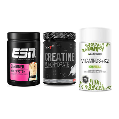 Einsteiger-Set: ESN Designer + MST Creatin + Sinob Vitamin D3 – alle enthaltenen Artikel