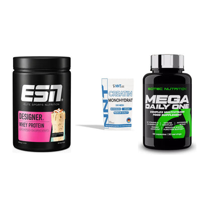 Einsteiger-Set: ESN Designer + NNT Creatin + Scitec Mega – alle enthaltenen Artikel