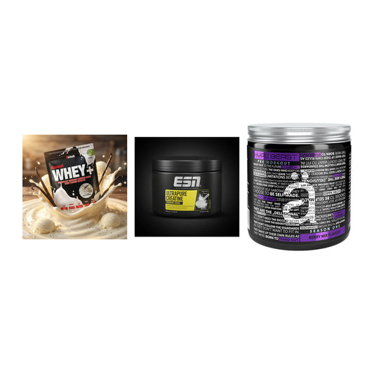 Einsteiger-Set: Sinob Honest + ESN Ultrapure + Nanosupps Hype – alle enthaltenen Artikel