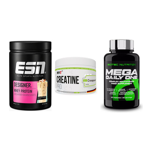 Einsteiger-Set: ESN Designer + MST Creatin Pro + Scitec Mega – alle enthaltenen Artikel