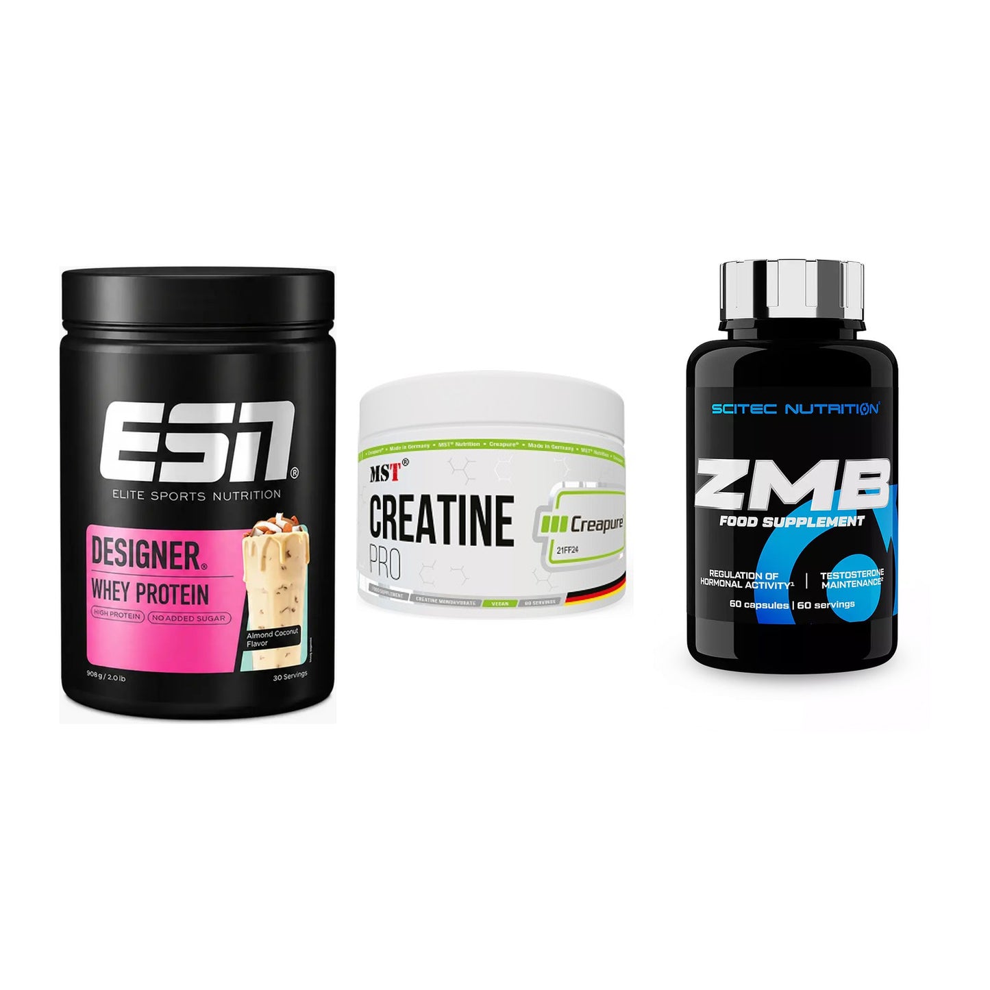 Einsteiger-Set: ESN Designer + MST Creatin Pro + Scitec ZMB – alle enthaltenen Artikel