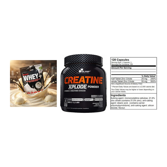 Einsteiger-Set: Sinob Honest + Olimp Creatine + GN Zinc Citrate – alle enthaltenen Artikel