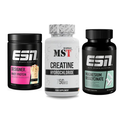 Einsteiger-Set: ESN Designer + MST Creatin HCL + ESN Magnesium – alle enthaltenen Artikel