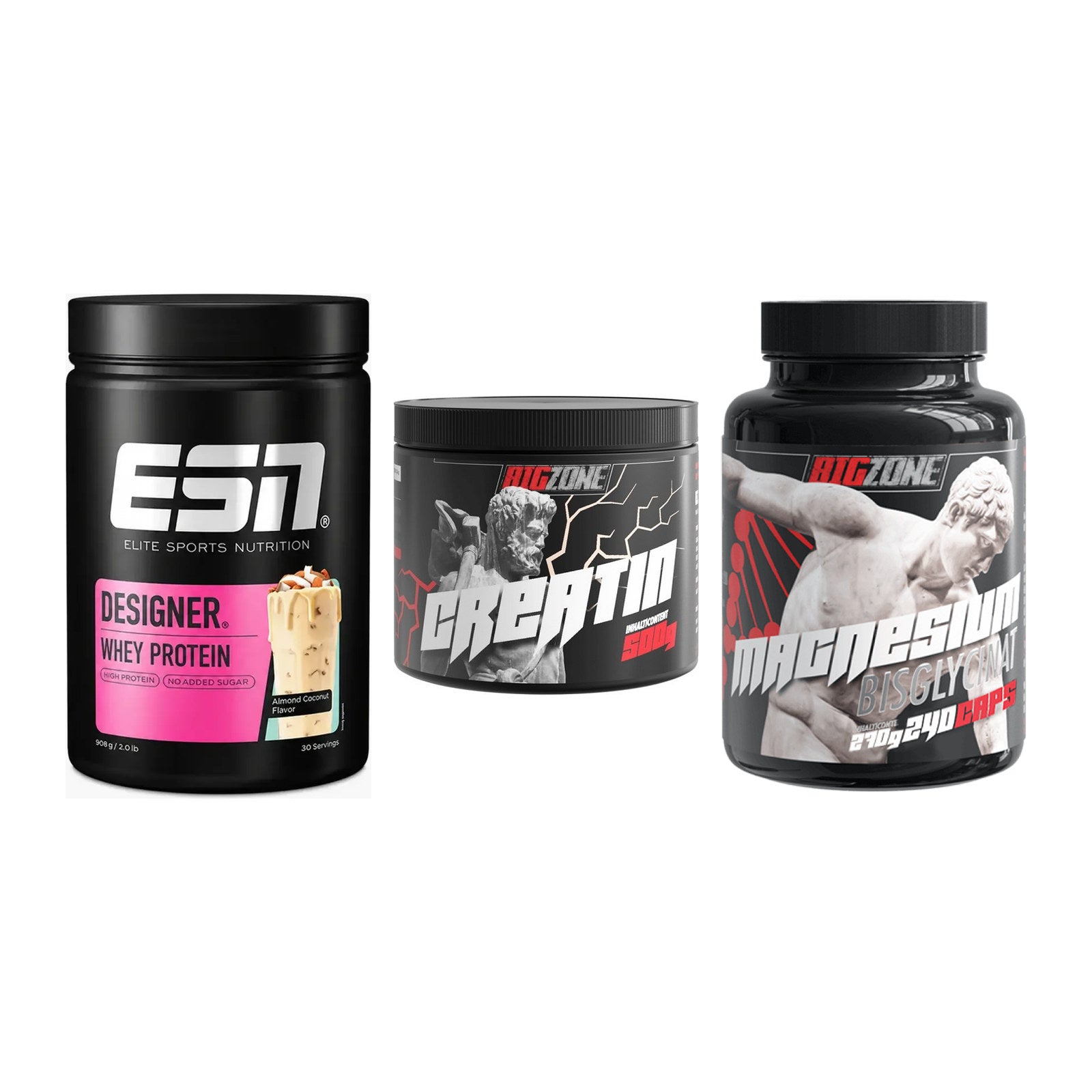 Einsteiger-Set: ESN Designer + Big Zone Creatin + Big Zone Magnesi – alle enthaltenen Artikel