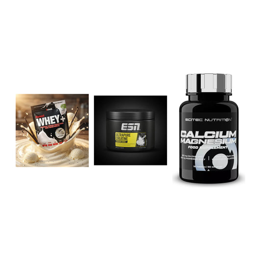 Einsteiger-Set: Sinob Honest + ESN Ultrapure + Scitec Calcium – alle enthaltenen Artikel