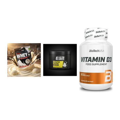 Einsteiger-Set: Sinob Honest + ESN Ultrapure + BioTech Vitamin – alle enthaltenen Artikel