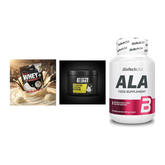 Einsteiger-Set: Sinob Honest + ESN Ultrapure + BioTech ALA – alle enthaltenen Artikel
