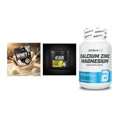 Einsteiger-Set: Sinob Honest + ESN Ultrapure + BioTech Calcium – alle enthaltenen Artikel