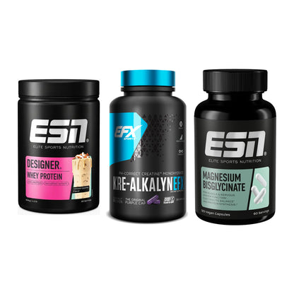 Einsteiger-Set: ESN Designer + EFX Kre-Alkalyn + ESN Magnesium – alle enthaltenen Artikel