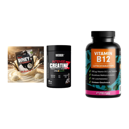 Einsteiger-Set: Sinob Honest + Weider Intense + ProFuel Vitamin – alle enthaltenen Artikel
