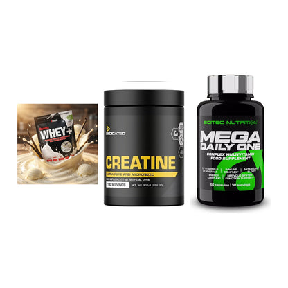 Einsteiger-Set: Sinob Honest + Dedicated + Scitec Mega – alle enthaltenen Artikel
