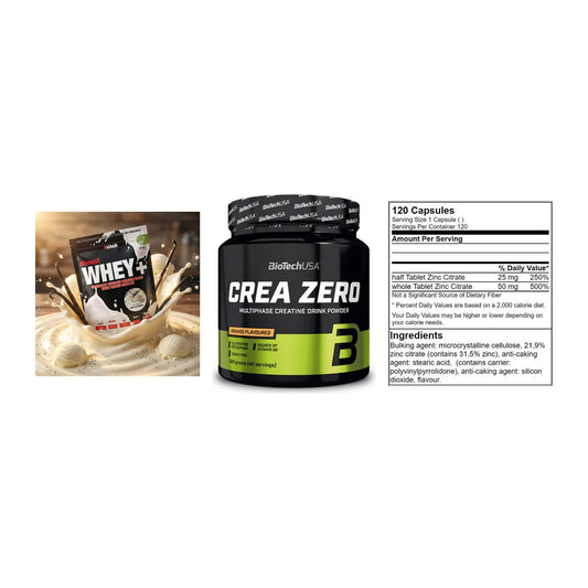 Einsteiger-Set: Sinob Honest + BioTech Crea + GN Zinc Citrate – alle enthaltenen Artikel