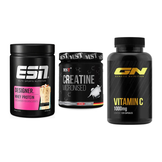 Einsteiger-Set: ESN Designer + MST Creatin + GN Vitamin C – alle enthaltenen Artikel