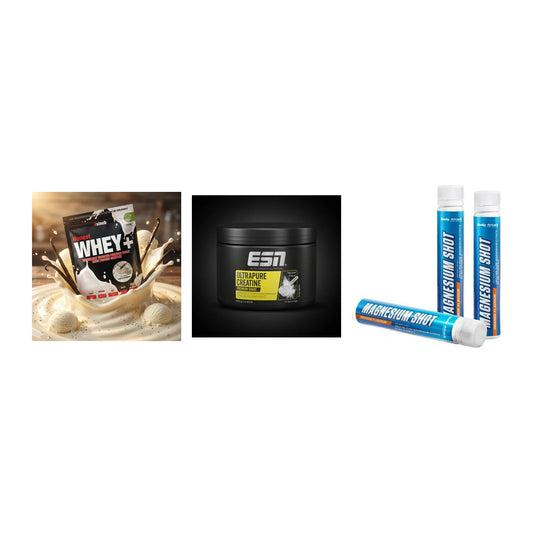 Einsteiger-Set: Sinob Honest + ESN Ultrapure + Body Attack – alle enthaltenen Artikel