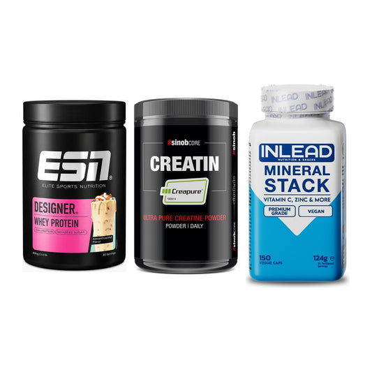Einsteiger-Set: ESN Designer + Sinob Creatin + INLEAD Mineral – alle enthaltenen Artikel