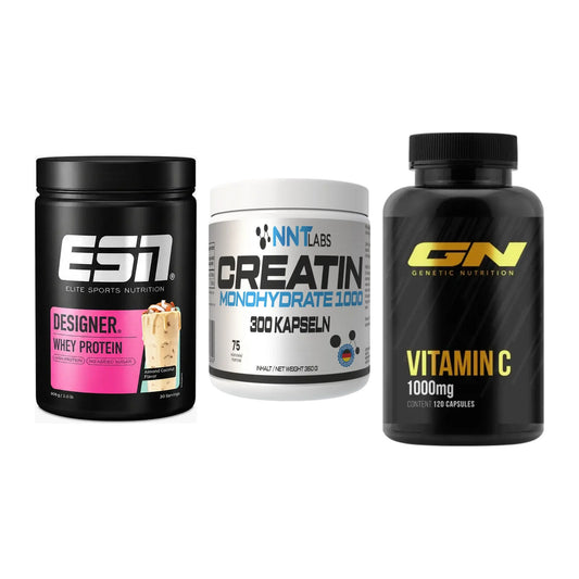 Einsteiger-Set: ESN Designer + NNT Creatin 1000 + GN Vitamin C – alle enthaltenen Artikel