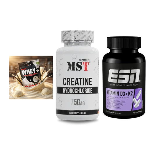 Einsteiger-Set: Sinob Honest + MST Creatin HCL + ESN Vitamin D3 – alle enthaltenen Artikel