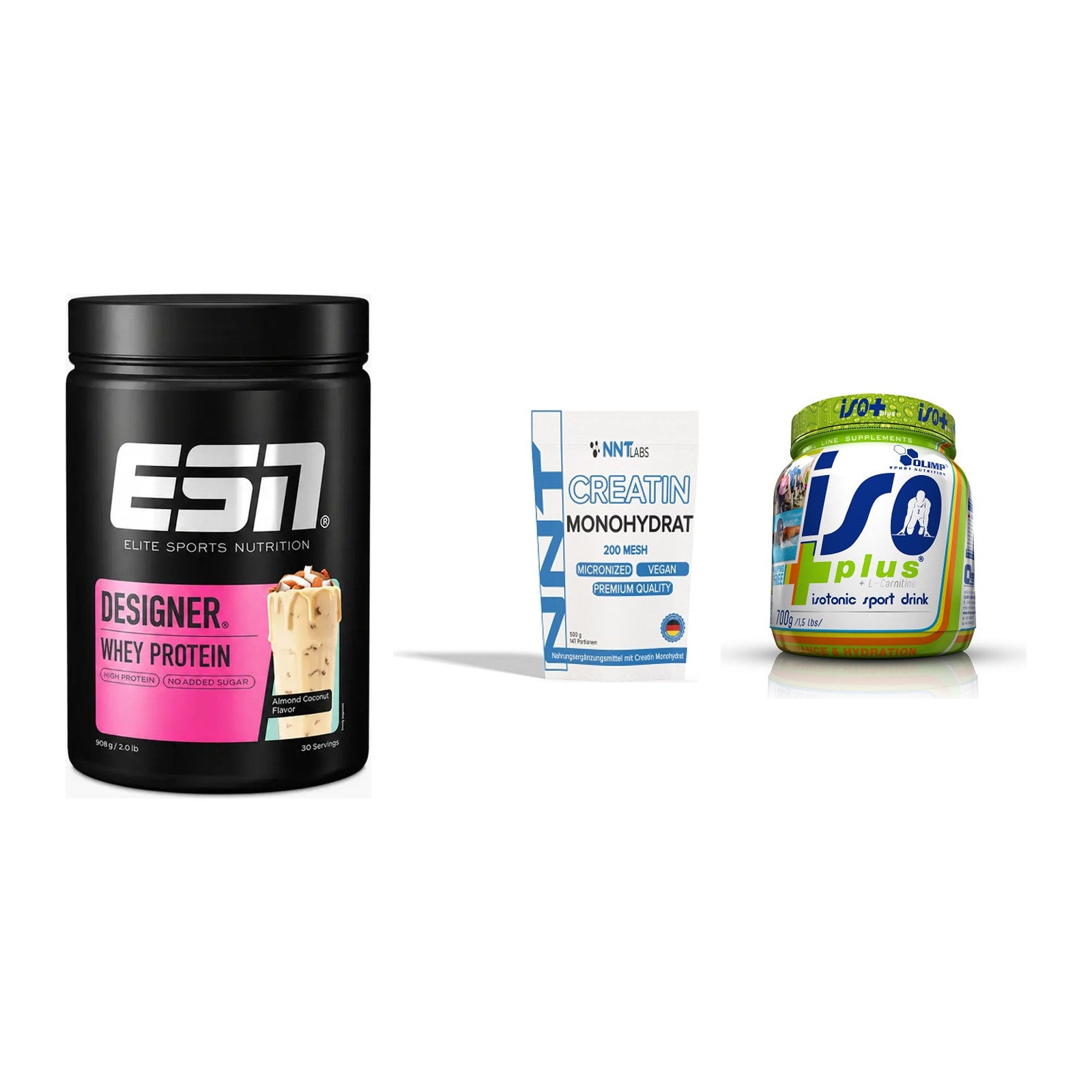 Einsteiger-Set: ESN Designer + NNT Creatin + Olimp Iso Plus – alle enthaltenen Artikel