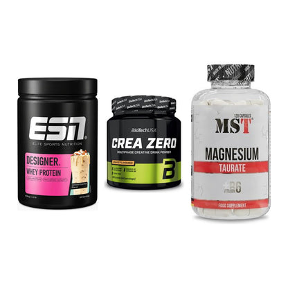 Einsteiger-Set: ESN Designer + BioTech Crea + MST Magnesium – alle enthaltenen Artikel
