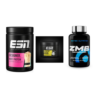 Einsteiger-Set: ESN Designer + ESN Ultrapure + Scitec ZMB – alle enthaltenen Artikel