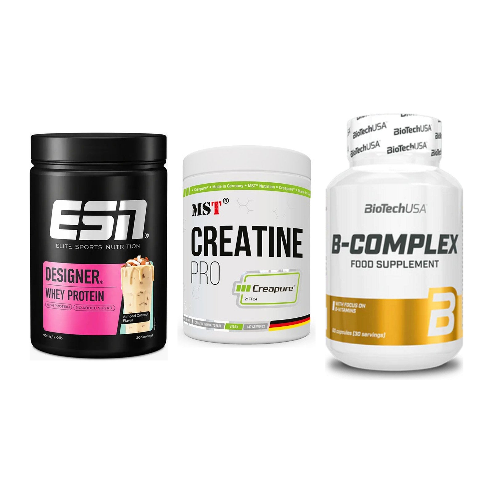 Einsteiger-Set: ESN Designer + MST Creatin Pro + BioTech B – alle enthaltenen Artikel