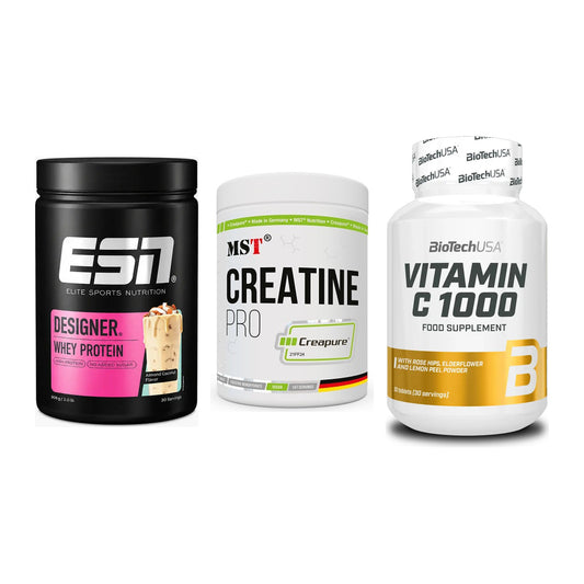 Einsteiger-Set: ESN Designer + MST Creatin Pro + BioTech Vitamin – alle enthaltenen Artikel