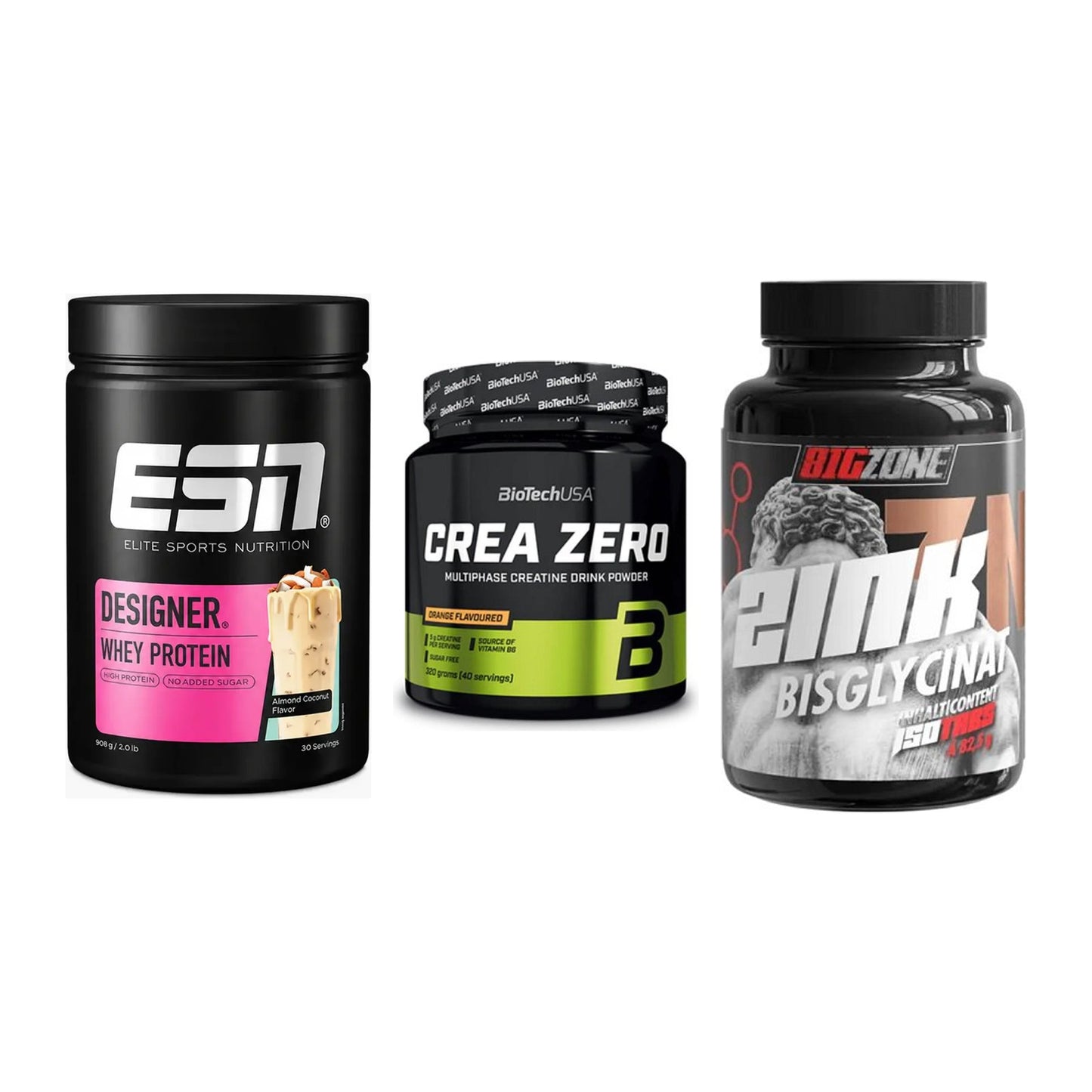 Einsteiger-Set: ESN Designer + BioTech Crea + Big Zone Zink – alle enthaltenen Artikel