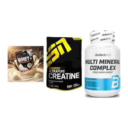 Einsteiger-Set: Sinob Honest + ESN Ultrapure + BioTech Multi – alle enthaltenen Artikel