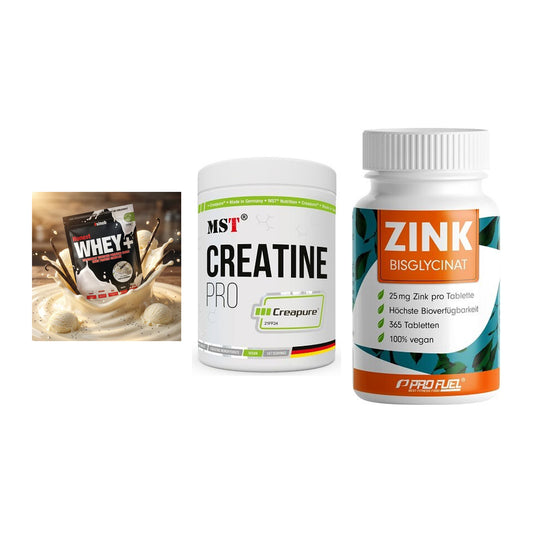 Einsteiger-Set: Sinob Honest + MST Creatin Pro + ProFuel Zink – alle enthaltenen Artikel