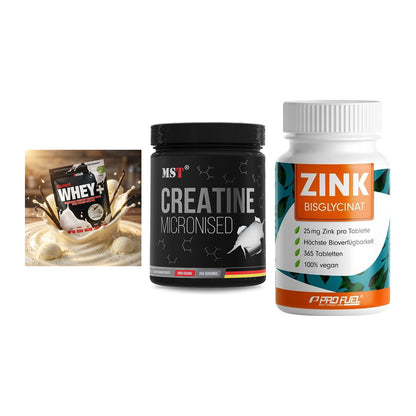 Einsteiger-Set: Sinob Honest + MST Creatin + ProFuel Zink – alle enthaltenen Artikel