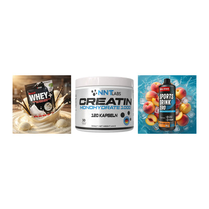 Einsteiger-Set: Sinob Honest + NNT Creatin 1000 + Body Attack – alle enthaltenen Artikel