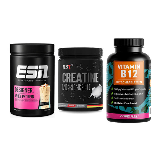 Einsteiger-Set: ESN Designer + MST Creatin + ProFuel Vitamin – alle enthaltenen Artikel