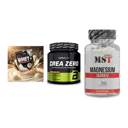 Einsteiger-Set: Sinob Honest + BioTech Crea + MST Magnesium – alle enthaltenen Artikel