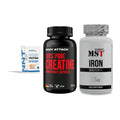 Einsteiger-Set: NNT Whey + Body Attack 100% + MST Iron Bisglyc – alle enthaltenen Artikel