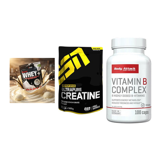 Einsteiger-Set: Sinob Honest + ESN Ultrapure + Body Attack – alle enthaltenen Artikel