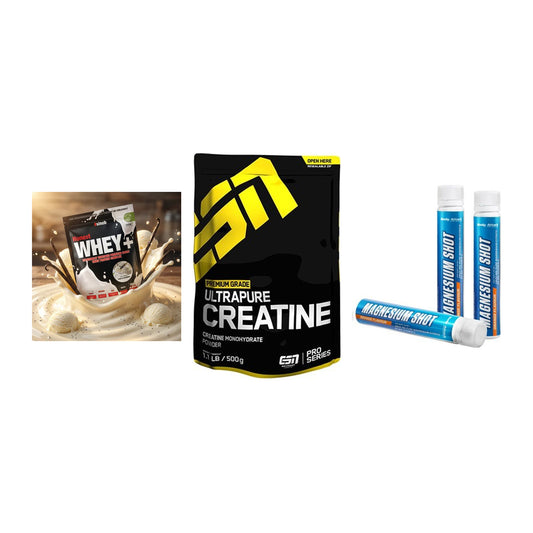 Einsteiger-Set: Sinob Honest + ESN Ultrapure + Body Attack – alle enthaltenen Artikel