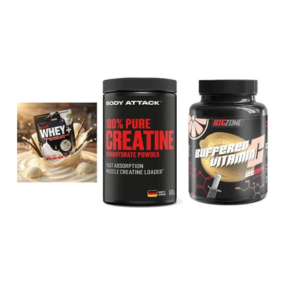 Einsteiger-Set: Sinob Honest + Body Attack 100% + Big Zone Buffere – alle enthaltenen Artikel