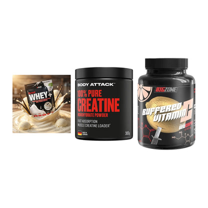 Einsteiger-Set: Sinob Honest + Body Attack 100% + Big Zone Buffere – alle enthaltenen Artikel