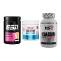 Einsteiger-Set: ESN Designer + Nutrend Creatine + MST Calcium – alle enthaltenen Artikel